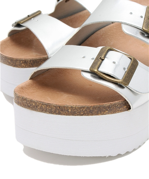 mystic（ミスティック）の「厚底サンダル（サンダル・レディース・シルバー/ホワイト/ブラック・38/36/37）」の10枚目の写真