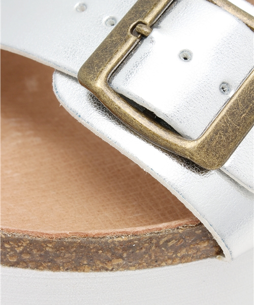 mystic（ミスティック）の「厚底サンダル（サンダル・レディース・シルバー/ホワイト/ブラック・38/36/37）」の6枚目の写真