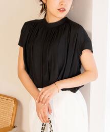 ◇【WEB限定】前後2WAY カッセンジョーゼットブラウス