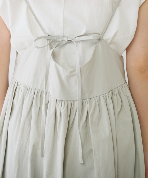 PUAL CE CIN(ピュアルセシン)の「【Du noir】キャミワンピース(ワンピース・レディース・ブラック/グレー・FREE)」の17枚目の写真