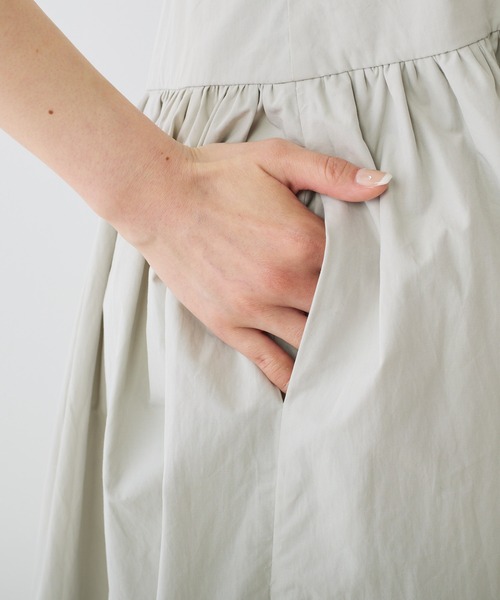 PUAL CE CIN(ピュアルセシン)の「【Du noir】キャミワンピース(ワンピース・レディース・ブラック/グレー・FREE)」の19枚目の写真