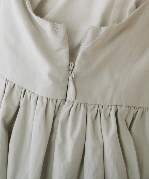 PUAL CE CIN(ピュアルセシン)の「【Du noir】キャミワンピース(ワンピース・レディース・ブラック/グレー・FREE)」の21枚目の写真