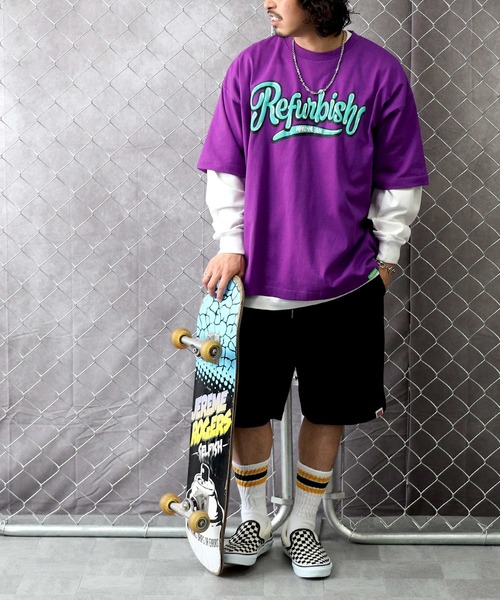 Right-on（ライトオン）の「リブショートパンツ / 吸水速乾（その他パンツ・メンズ・ブラック/グリーン・XL/M/L）」の8枚目の写真