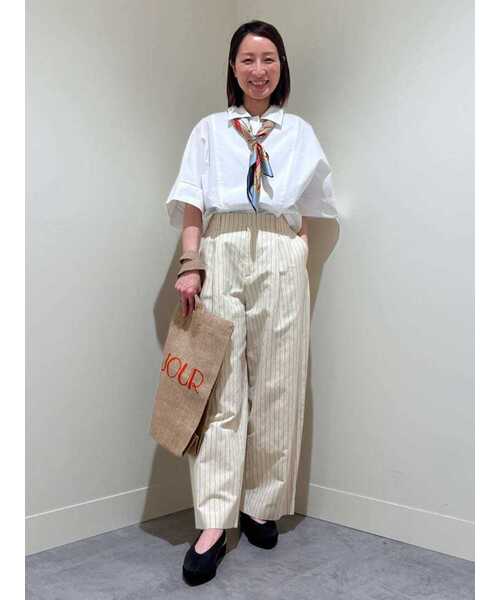 human woman(ヒューマンウーマン)の「◆はしごレースブラウス(シャツ/ブラウス・レディース・ホワイト/ブルー・SMALL/MEDIUM)」の16枚目の写真