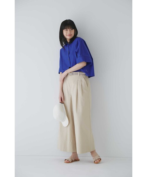 human woman(ヒューマンウーマン)の「◆はしごレースブラウス(シャツ/ブラウス・レディース・ホワイト/ブルー・SMALL/MEDIUM)」の7枚目の写真