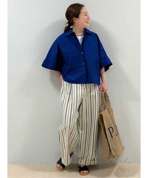 human woman(ヒューマンウーマン)の「◆はしごレースブラウス(シャツ/ブラウス・レディース・ホワイト/ブルー・SMALL/MEDIUM)」の19枚目の写真
