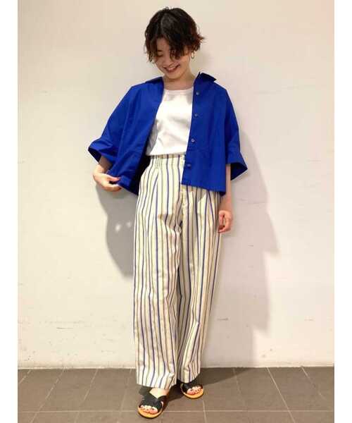 human woman(ヒューマンウーマン)の「◆はしごレースブラウス(シャツ/ブラウス・レディース・ホワイト/ブルー・SMALL/MEDIUM)」の20枚目の写真
