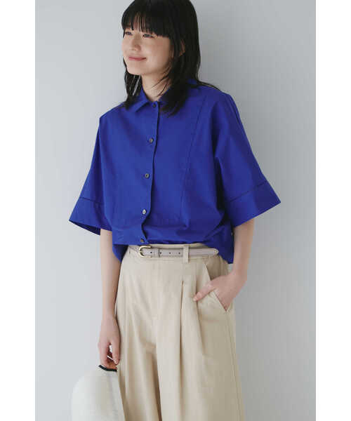 human woman(ヒューマンウーマン)の「◆はしごレースブラウス(シャツ/ブラウス・レディース・ホワイト/ブルー・SMALL/MEDIUM)」の14枚目の写真
