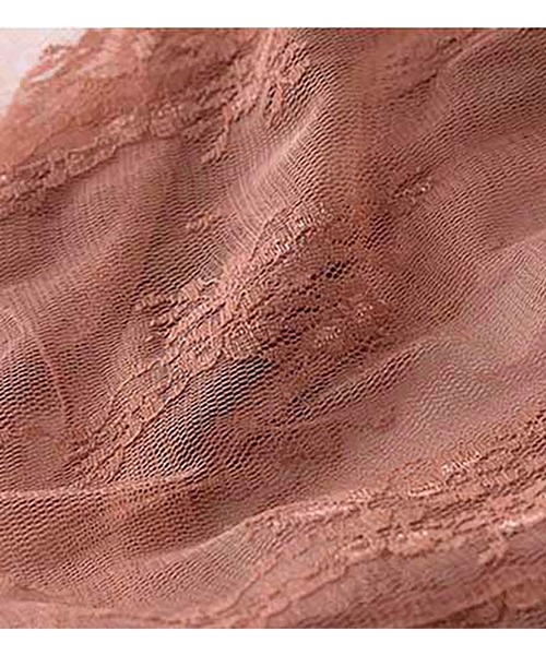 NinaetLina（ニナエリナ）の「レースチュールハイネックインナー（Tシャツ/カットソー・レディース・グレー/ブラック/ベージュ/キャメル/テラコッタ/ホワイト・FREE）」の16枚目の写真