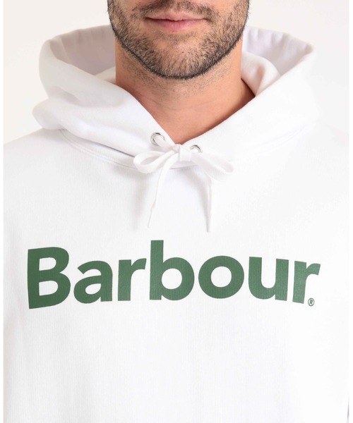 Barbourロゴ スウェット フード パーカー "JAPAN LIMITED" Barbour（バブアー）の「