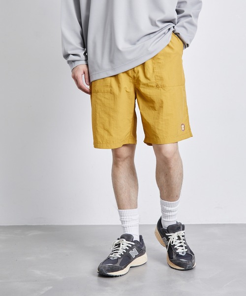 j.n.r.d(ジェー・エヌ・アール・ディー)の「j.n.r.d/ナイロンベーカーショーツ(その他パンツ・メンズ・ブラック/カーキ/オレンジ/イエロー/パープル・LL/M/L)」の4枚目の写真