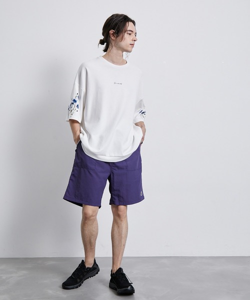 j.n.r.d(ジェー・エヌ・アール・ディー)の「j.n.r.d/ナイロンベーカーショーツ(その他パンツ・メンズ・ブラック/カーキ/オレンジ/イエロー/パープル・LL/M/L)」の21枚目の写真