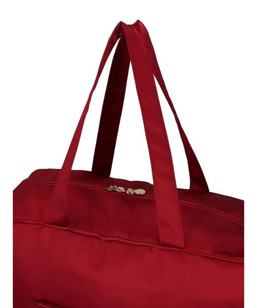 Maison de FLEUR（メゾンドフルール）の「EC限定ギンガムリボンキャリーオンバッグ（エコバッグ/サブバッグ・レディース・レッド/ブラック・FREE）」の16枚目の写真