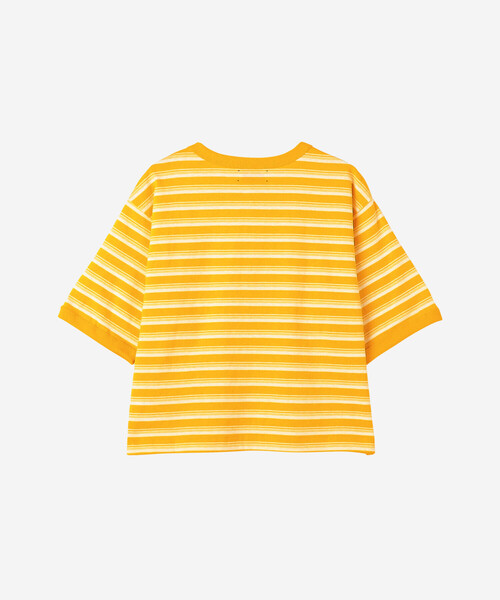Bshop（ビショップ）の「MEYAME | ランダムボーダーTシャツ