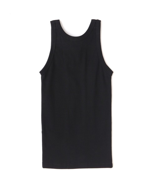 schott（ショット）の「【Women's】Schott/ショット/TANK TOP/タンクトップ（タンクトップ・レディース・ブラック/ホワイト系2/チャコール・F）」の5枚目の写真