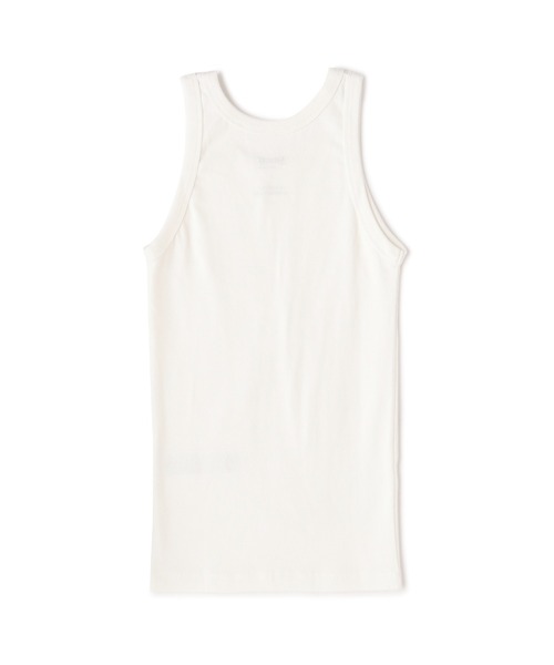 schott（ショット）の「【Women's】Schott/ショット/TANK TOP/タンクトップ（タンクトップ・レディース・ブラック/ホワイト系2/チャコール・F）」の4枚目の写真