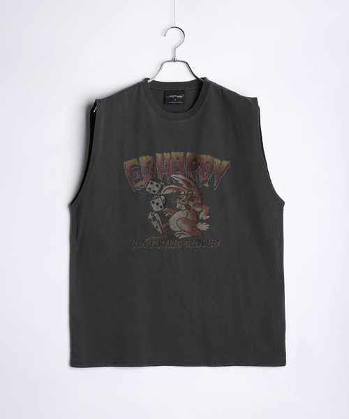 セール】Ed Hardy ビッグシルエットタンクトップ（タンクトップ）｜Ed