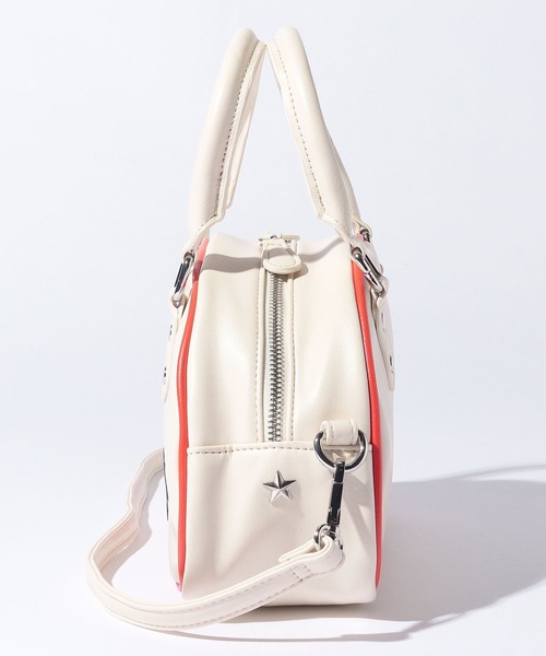 CONVERSE（コンバース）の「CONVERSE　ラウンドハンドバッグ（ハンドバッグ・メンズ・オフホワイト/ブラック・FREE）」の10枚目の写真