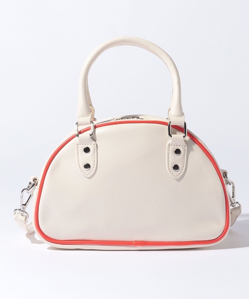 CONVERSE（コンバース）の「CONVERSE　ラウンドハンドバッグ（ハンドバッグ・メンズ・オフホワイト/ブラック・FREE）」の11枚目の写真