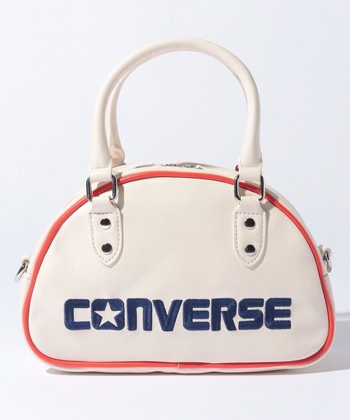 CONVERSE（コンバース）の「CONVERSE　ラウンドハンドバッグ（ハンドバッグ・メンズ・オフホワイト/ブラック・FREE）」の13枚目の写真