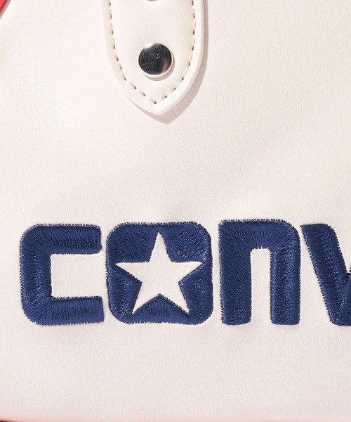 CONVERSE（コンバース）の「CONVERSE　ラウンドハンドバッグ（ハンドバッグ・メンズ・オフホワイト/ブラック・FREE）」の14枚目の写真
