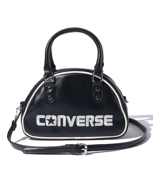 CONVERSE（コンバース）の「CONVERSE　ラウンドハンドバッグ（ハンドバッグ・メンズ・オフホワイト/ブラック・FREE）」の9枚目の写真