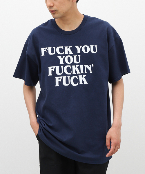 WILLY CHAVARRIA（ウィリーチャバリア）の「《再入荷》【WILLY CHAVARRIA / ウィリー チャバリア】WISM 別注 FRUSTRATION TEE（Tシャツ/カットソー・メンズ・ネイビー/チャコールグレー・X-LARGE/LARGE）」の9枚目の写真