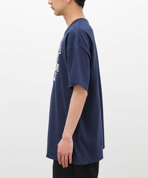 WILLY CHAVARRIA（ウィリーチャバリア）の「《再入荷》【WILLY CHAVARRIA / ウィリー チャバリア】WISM 別注 FRUSTRATION TEE（Tシャツ/カットソー・メンズ・ネイビー/チャコールグレー・X-LARGE/LARGE）」の12枚目の写真