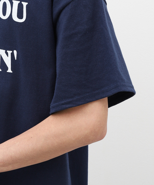 WILLY CHAVARRIA（ウィリーチャバリア）の「《再入荷》【WILLY CHAVARRIA / ウィリー チャバリア】WISM 別注 FRUSTRATION TEE（Tシャツ/カットソー・メンズ・ネイビー/チャコールグレー・X-LARGE/LARGE）」の17枚目の写真