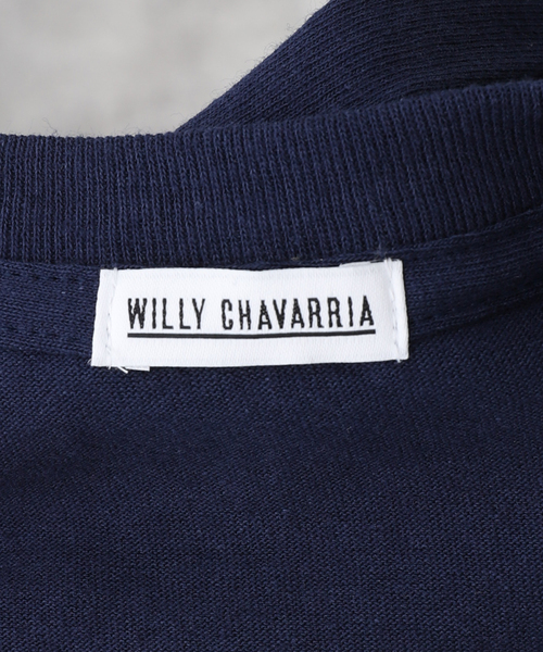 WILLY CHAVARRIA（ウィリーチャバリア）の「《再入荷》【WILLY CHAVARRIA / ウィリー チャバリア】WISM 別注 FRUSTRATION TEE（Tシャツ/カットソー・メンズ・ネイビー/チャコールグレー・X-LARGE/LARGE）」の21枚目の写真