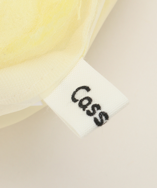 Casselini（キャセリーニ）の「【Casselini / キャセリーニ 】 オーガンジーフリルキンチャク（クラッチバッグ・レディース・イエロー・FREE）」の10枚目の写真