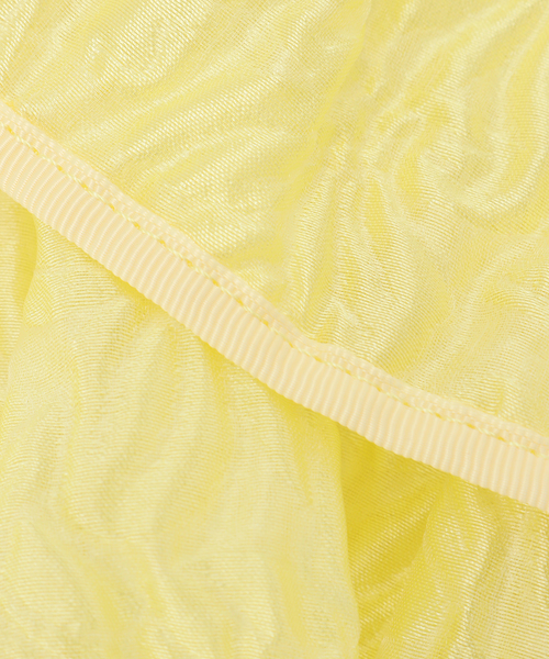 Casselini（キャセリーニ）の「【Casselini / キャセリーニ 】 オーガンジーフリルキンチャク（クラッチバッグ・レディース・イエロー・FREE）」の12枚目の写真