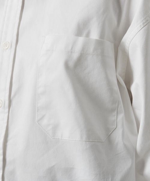 CHIC STYLE（シックスタイル）の「＜大きいサイズ＞袖口リブパフスリーブプルオーバーシャツ シックスタイル（シャツ/ブラウス・レディース・オフホワイト/ブラック・LL/5L/4L/L/3L）」の14枚目の写真