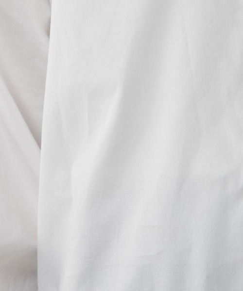 CHIC STYLE（シックスタイル）の「＜大きいサイズ＞袖口リブパフスリーブプルオーバーシャツ シックスタイル（シャツ/ブラウス・レディース・オフホワイト/ブラック・LL/5L/4L/L/3L）」の18枚目の写真