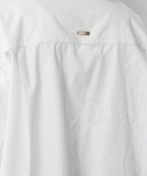 CHIC STYLE（シックスタイル）の「＜大きいサイズ＞袖口リブパフスリーブプルオーバーシャツ シックスタイル（シャツ/ブラウス・レディース・オフホワイト/ブラック・LL/5L/4L/L/3L）」の20枚目の写真