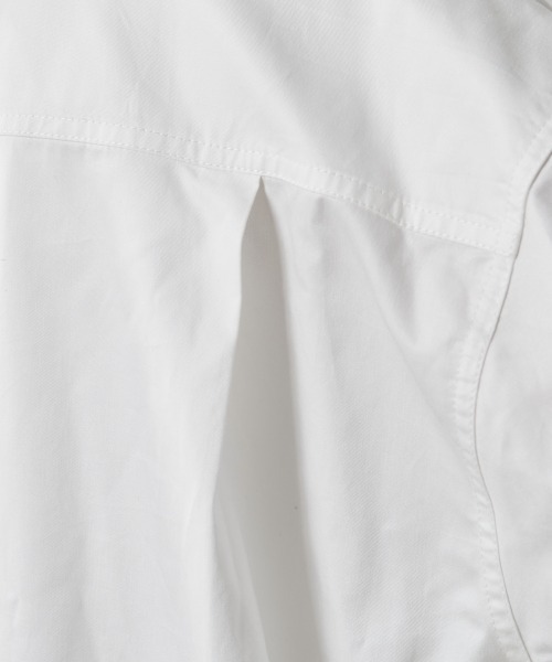 CHIC STYLE（シックスタイル）の「＜大きいサイズ＞袖口リブパフスリーブプルオーバーシャツ シックスタイル（シャツ/ブラウス・レディース・オフホワイト/ブラック・LL/5L/4L/L/3L）」の22枚目の写真