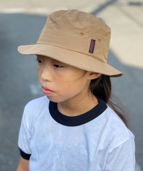 Gramicci（グラミチ）の「Gramicci/グラミチ SHELL BUCKET HAT バケットハット 日除け（ハット・キッズ・ブラック/ライトグリーン/ネイビー/タン・FREE）」の3枚目の写真