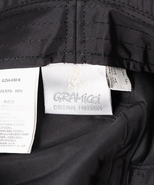 Gramicci（グラミチ）の「Gramicci/グラミチ SHELL BUCKET HAT バケットハット 日除け（ハット・キッズ・ブラック/ライトグリーン/ネイビー/タン・FREE）」の8枚目の写真