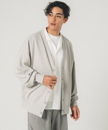 メンズエンボスカーディガン