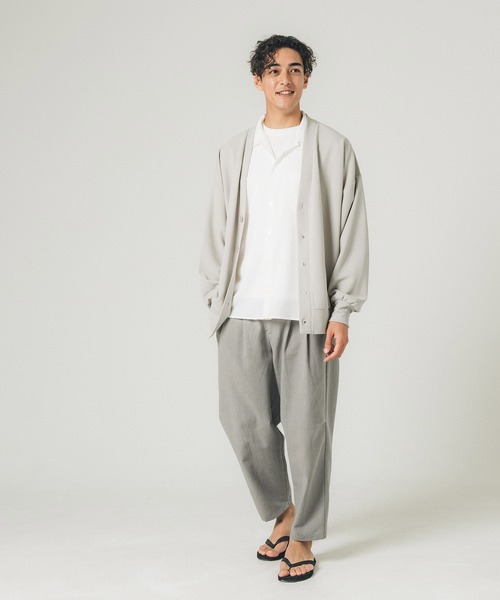 coca（coca）（コカ）の「メンズエンボスカーディガン（カーディガン/ボレロ・メンズ・チャコール/ブラック/ライトグレー・M/L）」の11枚目の写真