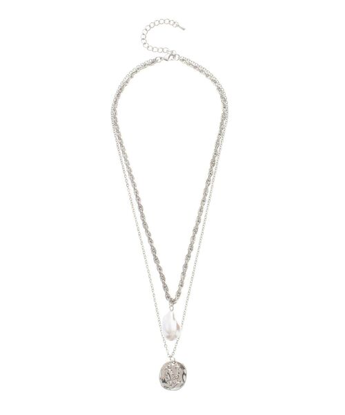 EVRIS（エヴリス）の「SHELL MOTIF 2連ネックレス（ネックレス・レディース・ゴールド/シルバー・FREE）」の10枚目の写真