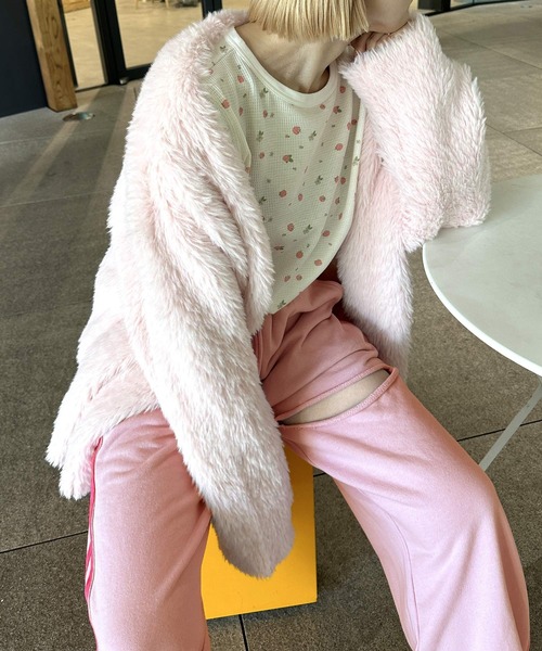 Alley by w closet（アリーバイダブルクローゼット）の「【Alley】ダメージスウェットパンツ（スウェットパンツ・レディース・オートミール/スミクロ/ライトピンク/グレー/グレー系その他/オフホワイト・FREE）」の7枚目の写真