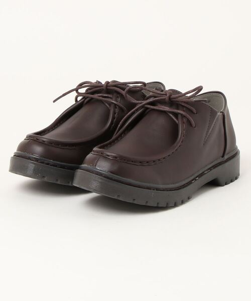 Zipper（ジッパー）の「【Zipper】<2023AW>厚底マニッシュシューズ（その他シューズ・レディース・ブラック/ダークブラウン・M/S/LL/L）」の2枚目の写真