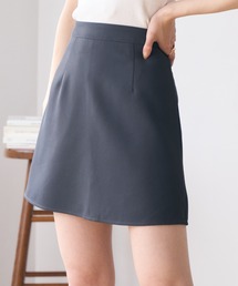 シンプル台形ミニスカート