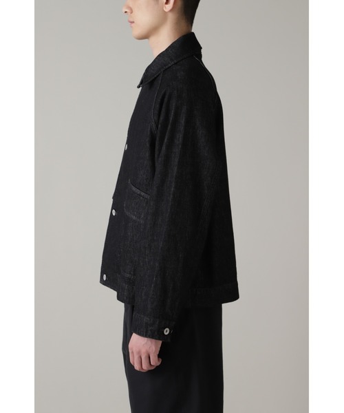CANTON(キャントン)の「CANTON BLACK DENIM(デニムジャケット・メンズ・ブラック・38/40)」の9枚目の写真