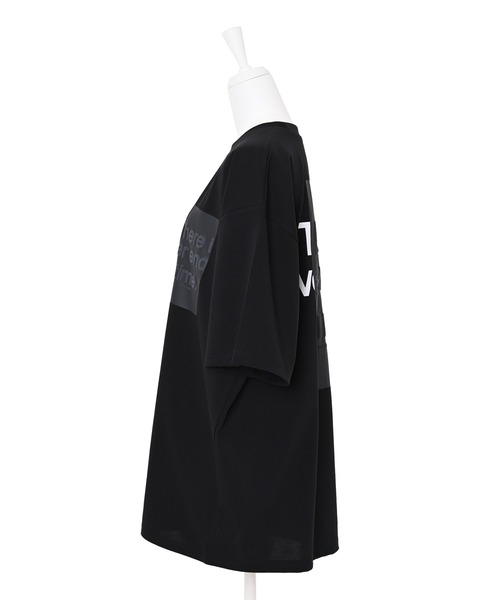 Narcissus(ナルシス)の「【Narcissus】エンボスオーバーTシャツ(Tシャツ/カットソー・レディース・ブラック/ライトグレー・FREE)」の11枚目の写真