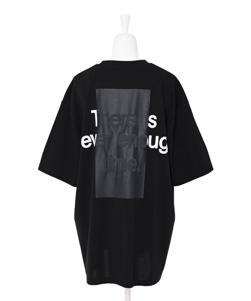 Narcissus(ナルシス)の「【Narcissus】エンボスオーバーTシャツ(Tシャツ/カットソー・レディース・ブラック/ライトグレー・FREE)」の12枚目の写真