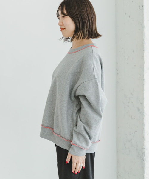 ステッチプルオーバー LOWRYS FARM｜2WAYハイショクステッチプルオーバー | Rakuten Fashion