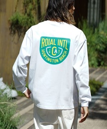 DESIGN TEE/ROIAL(ロイアル)長袖バックプリントロンT