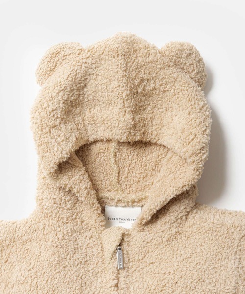 【新品】カシウエア kashwere ロンパース 耳付　ベアスーツ 長袖 楽天市場】カシウェア ベビースーツ kashwere Baby Bearsuit